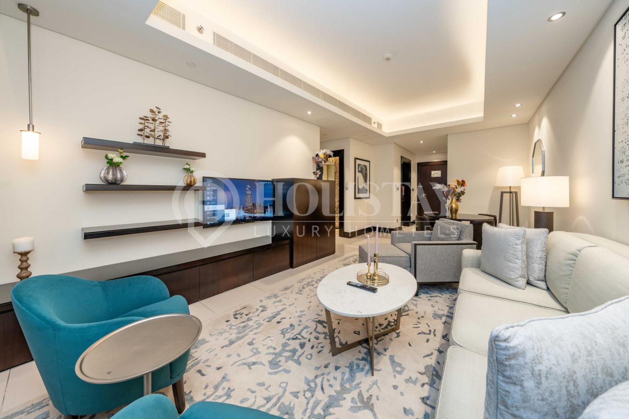 Apartment Holistay Address Downtown , Full Burj Khalifa View Dubai
