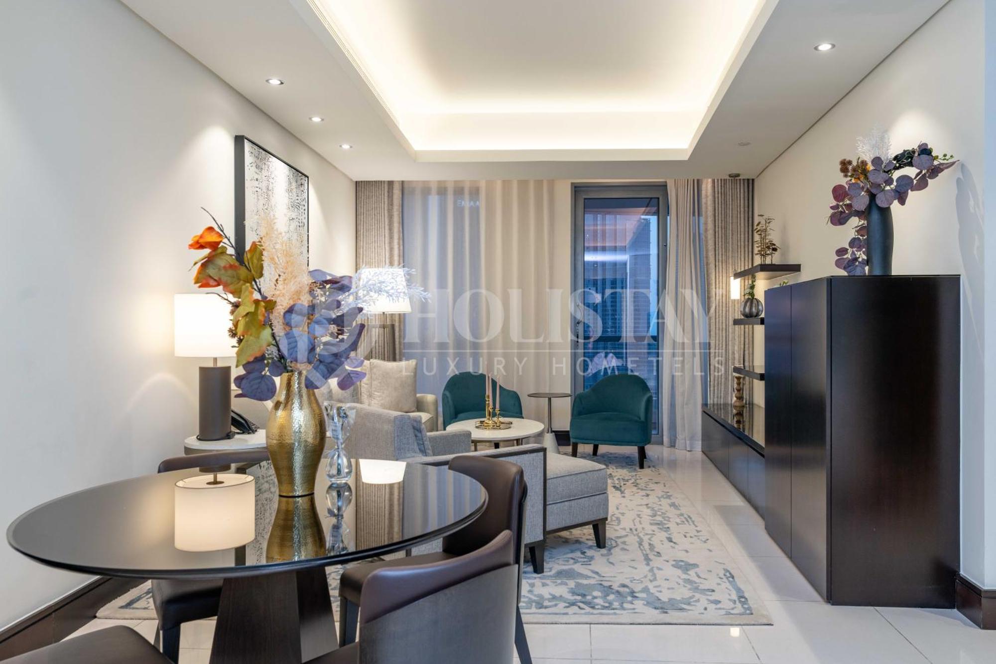 Apartment Holistay Address Downtown , Full Burj Khalifa View Dubai