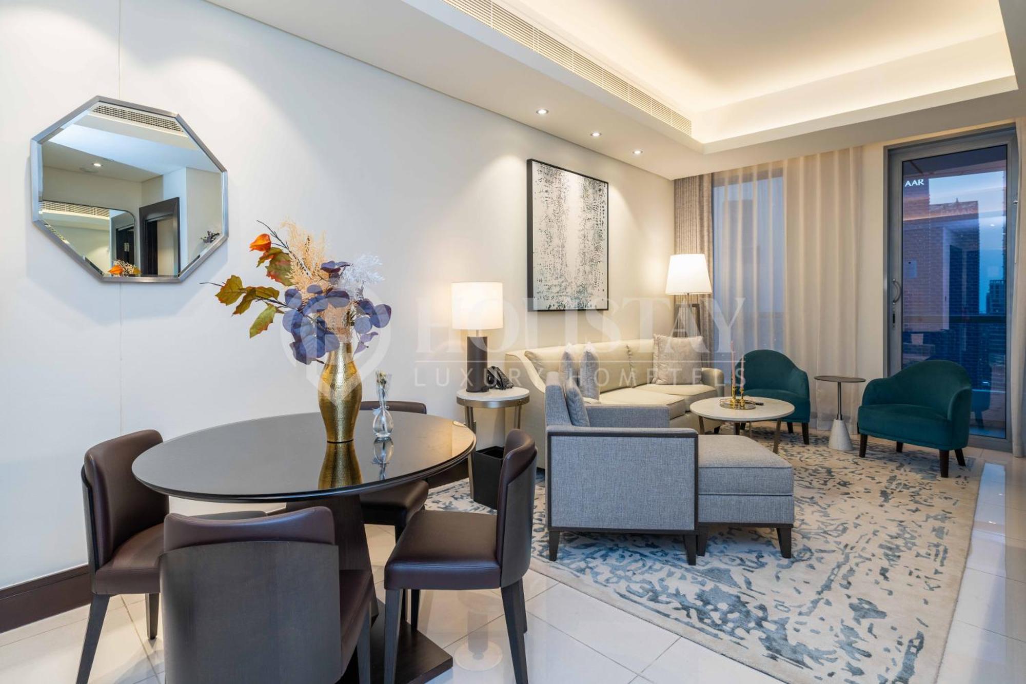 Apartment Holistay Address Downtown , Full Burj Khalifa View Dubai