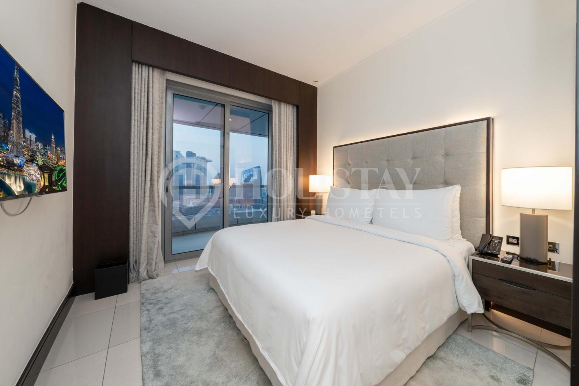 Holistay Address Downtown , Full Burj Khalifa View Apartment Dubai